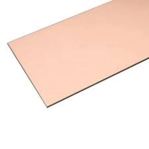 Braid Bronze Liquid Metal Plate